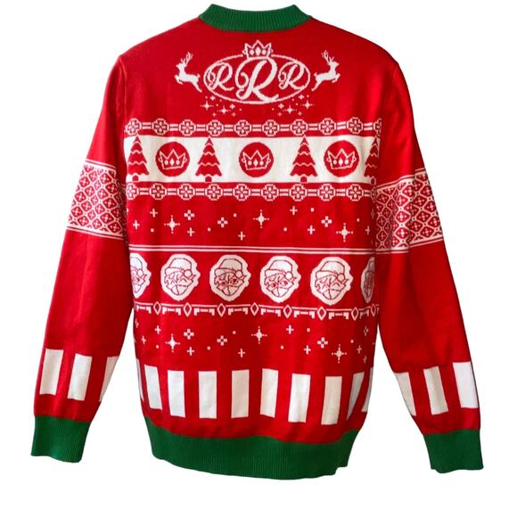 Ranboo Dream SMP Limited Edition Dad-Core Ugly Christmas Sweater Size L - Picture 2 of 5